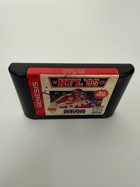NFL 95 Sega Genesis Cart Only Tested plays